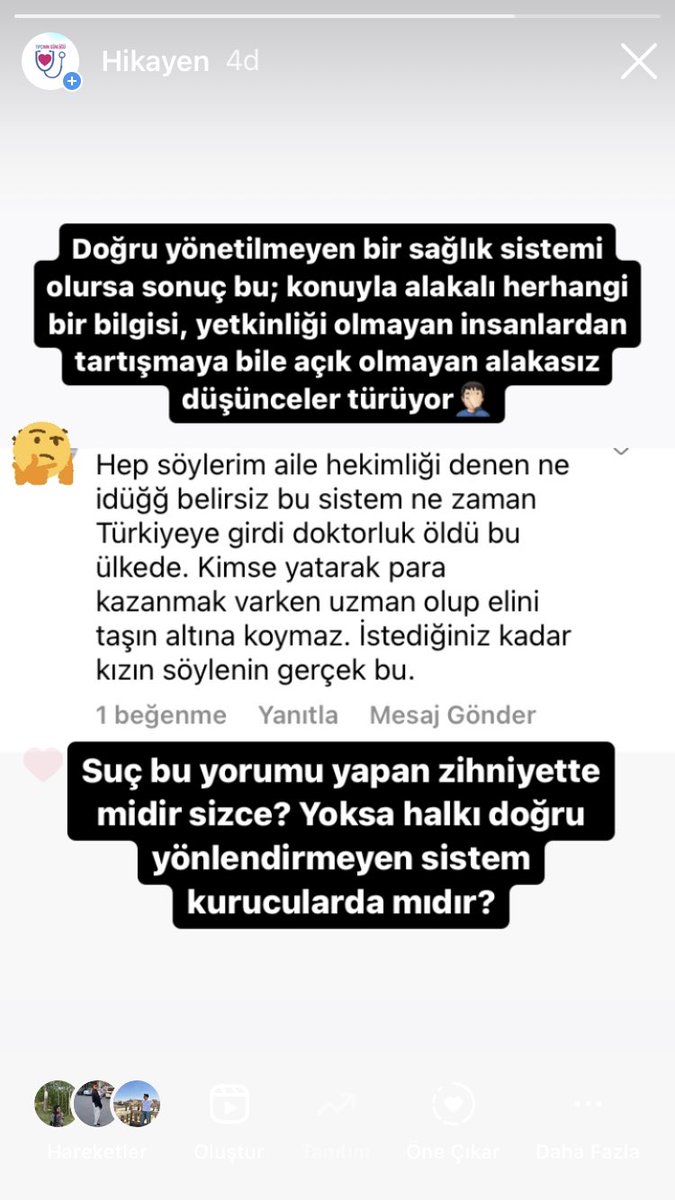 Çocuk hastalıkları Yoğun Bakım yan dalından neden istifa ettiğini anlatan bir meslektaşımızın gönderisine gelen bir yorum. Sizin yorumunuz nedir?
