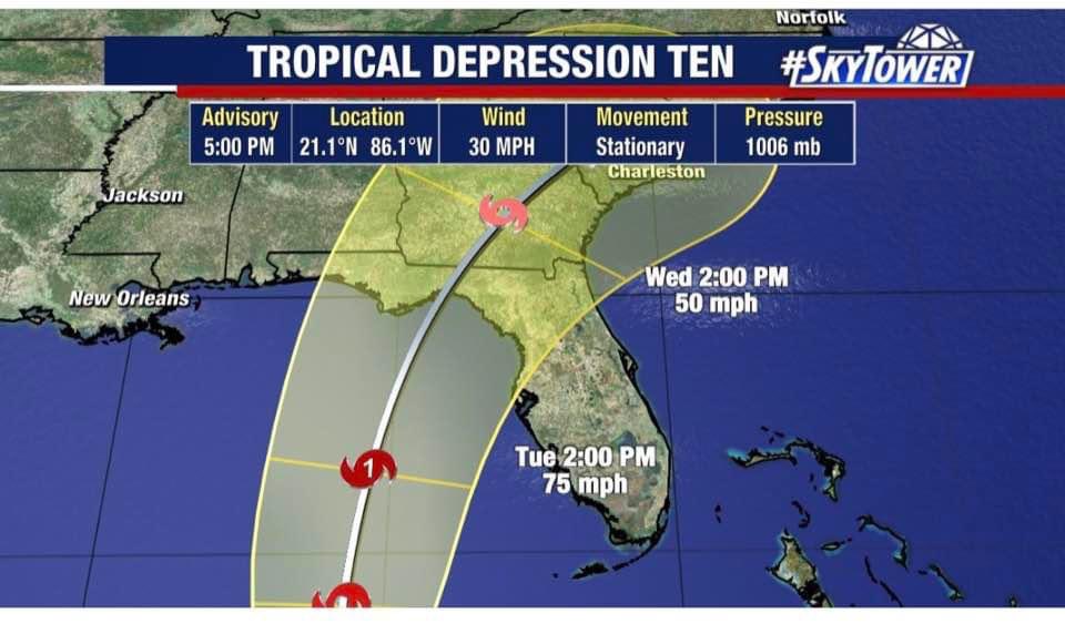 Peanut farmers across Georgia should consider the importance of a fungicide application ahead of the approaching storm. Anticipated wind and rain will be perfect for disease and could cause delays for timely fungicide applications. UGA Extension