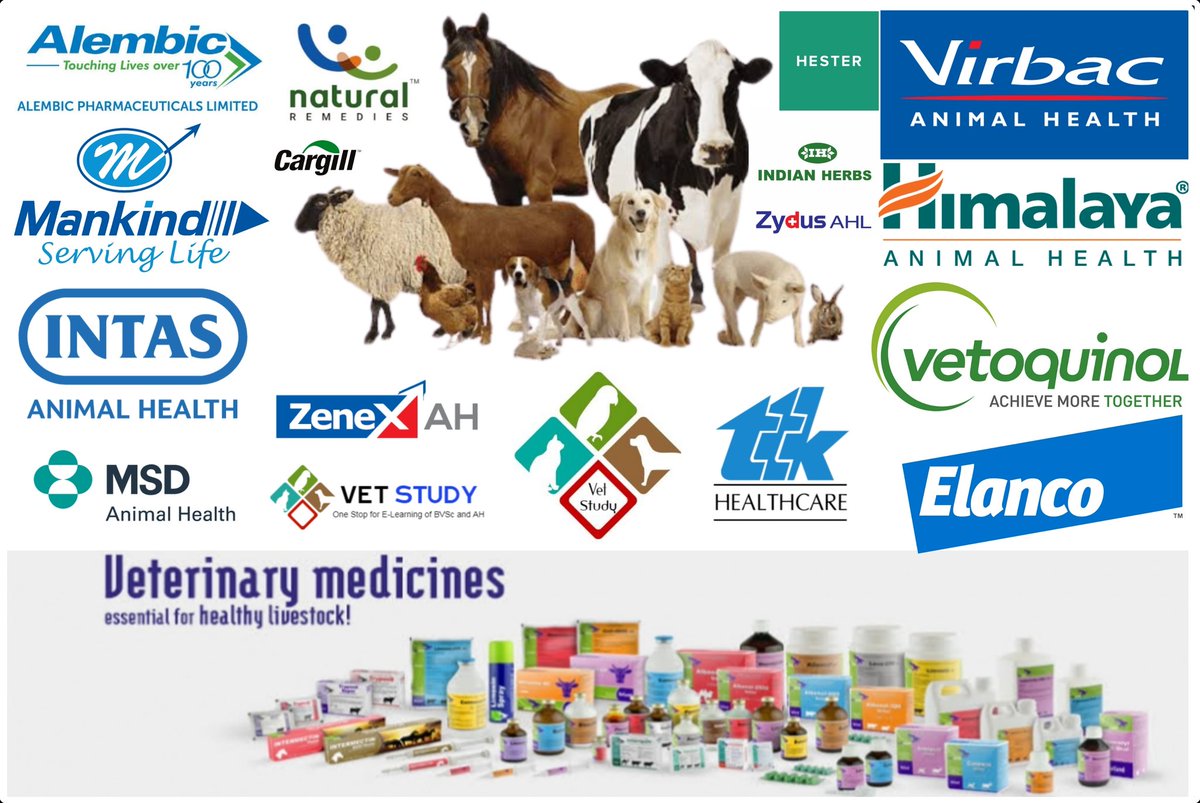 vetstudyapp's tweet photo. "Veterinary Medicine Products List of various Pharmaceuticals"
Veterinary Products Booklet and Catalogue :
๐Link- https://t.co/dcgDHW3afs
#VET #veterinary #animalhusbandry #veterinaryproducts #elearning #vetstudy https://t.co/QnyKeCMRZo