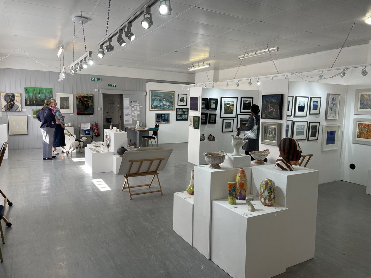 ryeartists's tweet photo. Our final two days of our Summer Exhibition 2023 - we open at 10.30-5 today and tomorrow and then that’s it for another year 🥲 Pop in today while you can. Lots of beautiful works still to see. #ryesocietyofartists #ryeartists #lastfewdays #twodaysonly https://t.co/v4lq933X5t