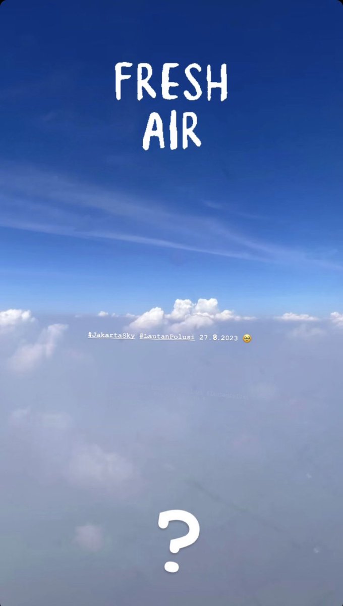 omare_'s tweet photo. WE NEED FRESH AIR #Jakarta #Sky #Langit #Polusi #PolusiJakarta #LautanPolusi #Udara #Sehat #Help #Pray #HealthyLifeStyle 27 Aug 2023 https://t.co/FhLx8DcGoa