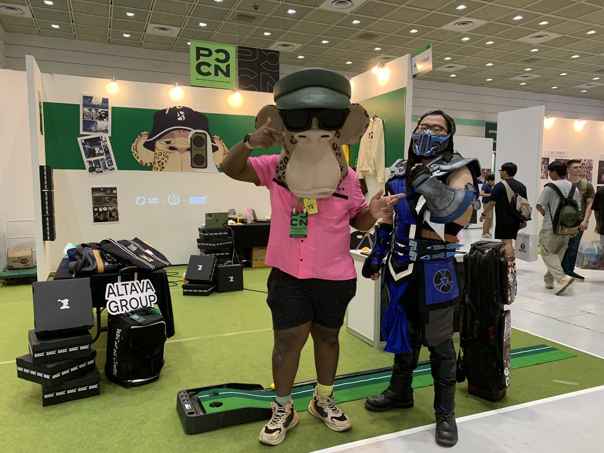 uqdio33's tweet photo. @Bored_Golf in POPCON
@altavagroup https://t.co/cLNRegaJmZ
