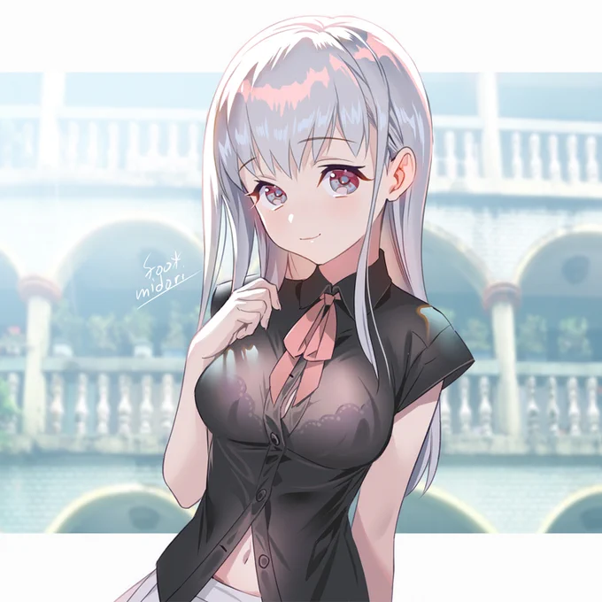 古い絵 おはようございます