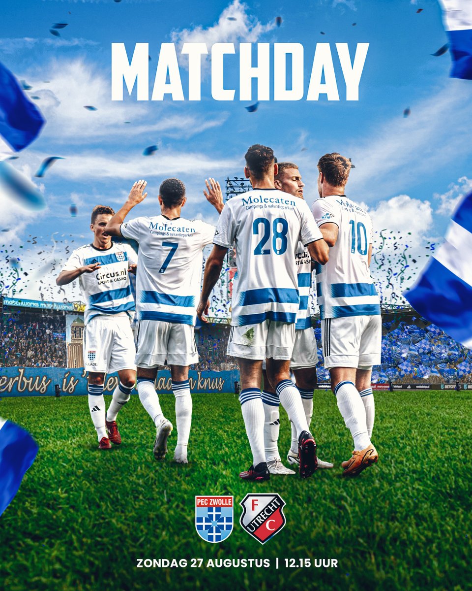 Zwolle is ons bestaan 💙

#peczwolle