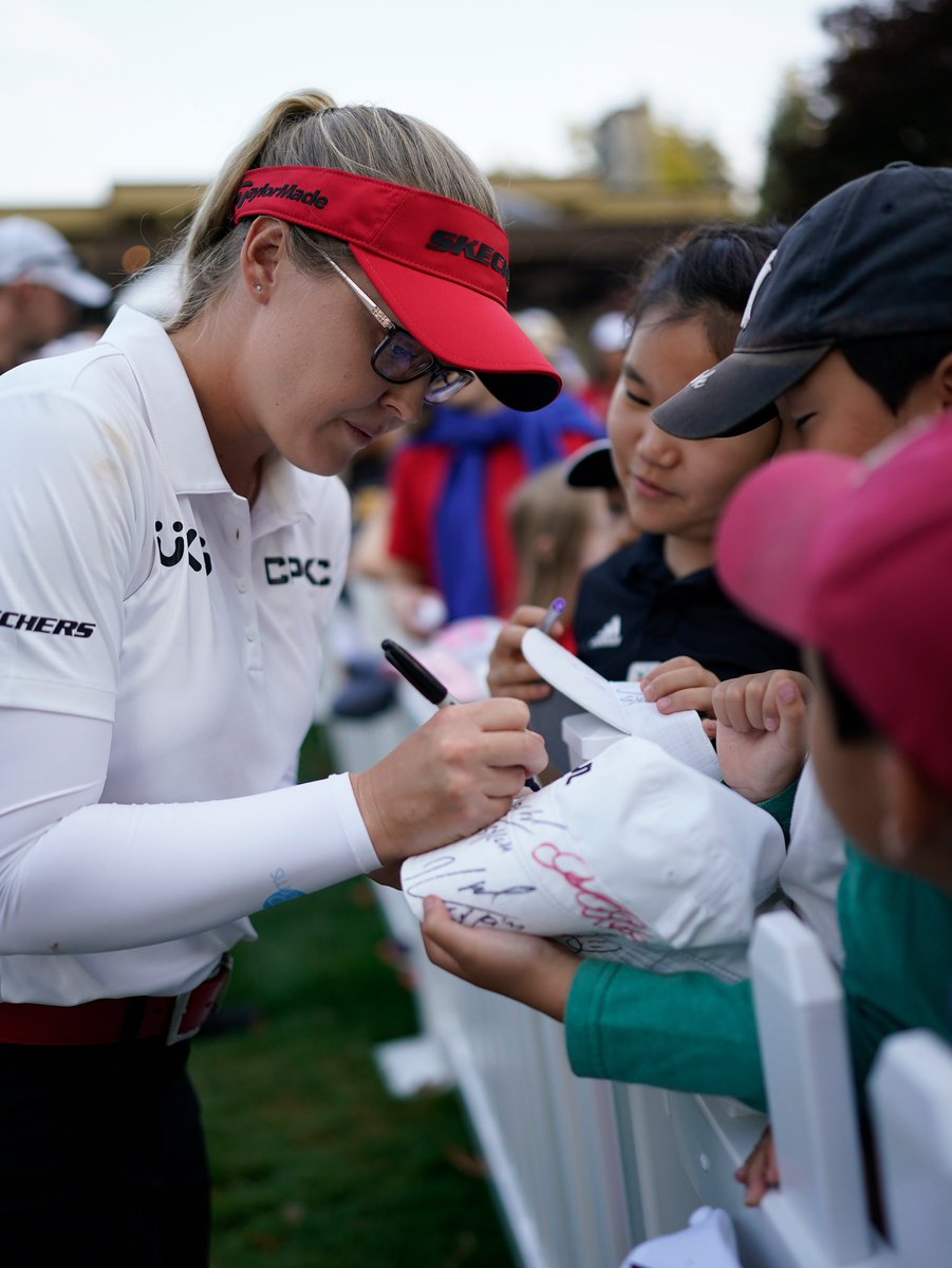 shotbug's tweet image. Canada’s Brooke Henderson at the 2023 Women’s Open at Shaughnessy Golf Club in Vancouver, Aug 26, 2023. Photo: Wes Shaw/ Shotbug Press @WesleyAllenShaw @BrookeHenderson