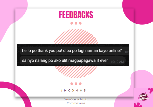 moonserve_acads's tweet photo. Tysm for trusting! #mcomms  
Task: ESSAY 

t. lf clients commissioner acad helper server pagawa module essay student budget friendly reflection poem ghostwriter ph activity case study research speech sanaysay lesson accounting fabm business plan ethics https://t.co/hSmgENOKzm