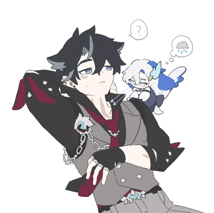 :He has been seeing it for 15 ……(it looks hurts )#wriolette 
