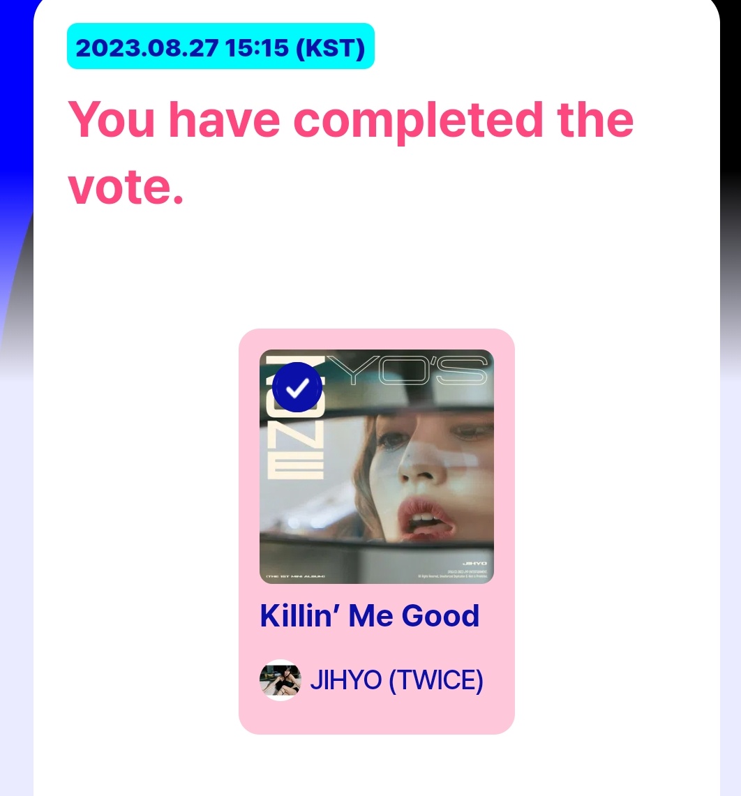 SubjectKpop's tweet photo. Vote for Jihyo on Mcountdown 

https://t.co/VtFgAft0n4

#TWICE #트와이스 @JYPETWICE https://t.co/qcbMBAYoCE