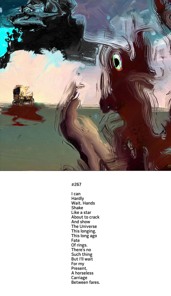 nafostsafie's tweet photo. #poetrycommunity #POEMS #Wait #paint #A #birthday #Present #SylviaPlath #Hands #shaking #TedBerrigan
https://t.co/8LN2GWzNFL https://t.co/4HwFze3oA1