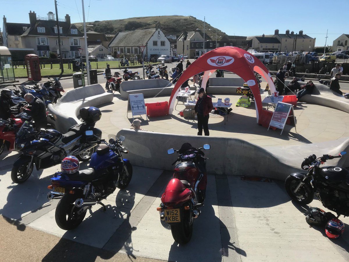 The <a href="/DocBike_Dorset/">DocBike_Dorset</a> team will be at West Bay today from 10:00. Come along and say hello! Find out what we do and our course about our annual charity ride out on 24th Sept