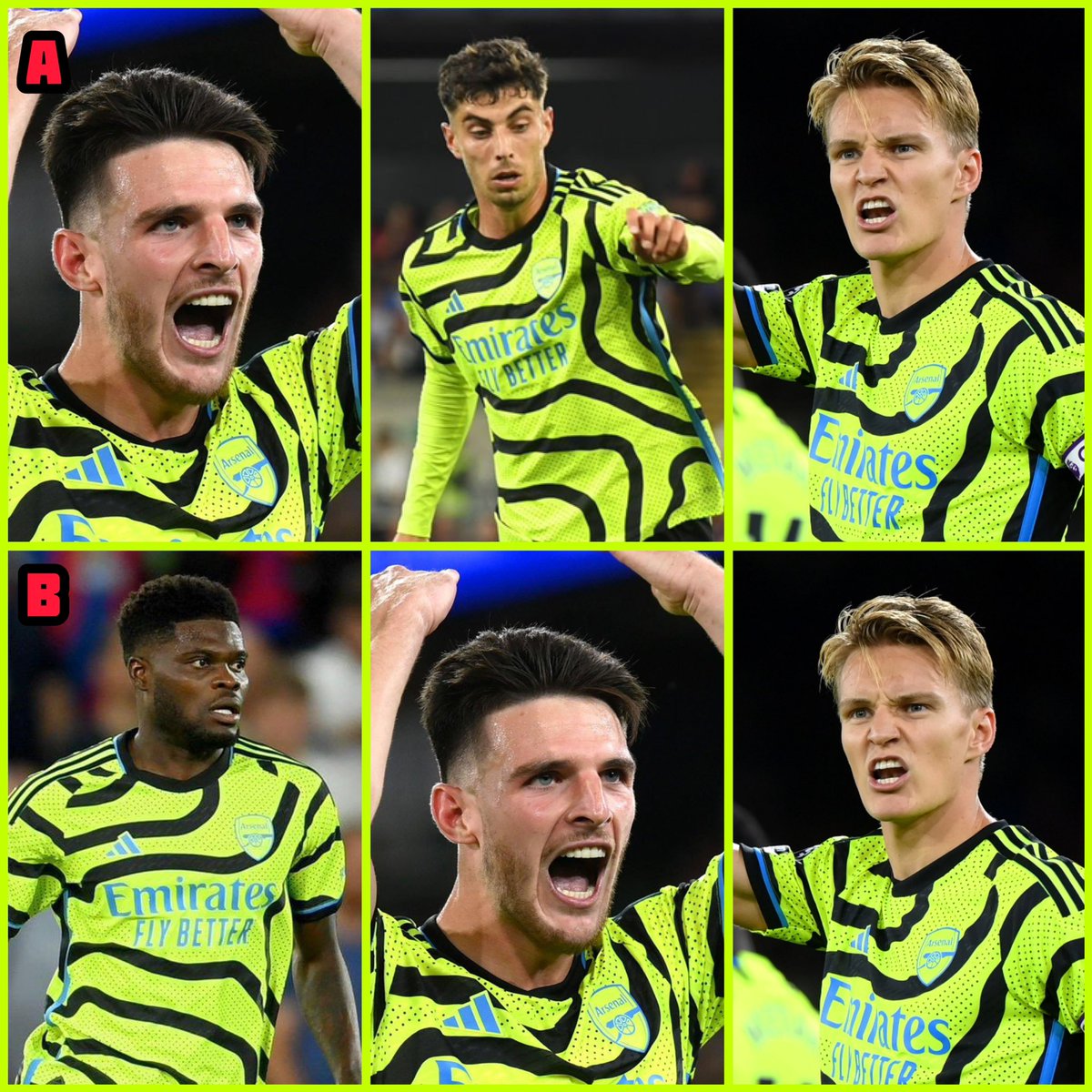 PunchDrunkAFC's tweet photo. 🔴⚪️ | Which midfield should start against Manchester United? 🤔 

A: 🏴󠁧󠁢󠁥󠁮󠁧󠁿 Rice - 🇩🇪 Havertz - 🇳🇴 Odegaard
B: 🇬🇭 Partey - 🏴󠁧󠁢󠁥󠁮󠁧󠁿 Rice - 🇳🇴 Odegaard

Leave your answers down in the comments below. ⬇️ #AFC #ARSFUL https://t.co/17y4wVsP37