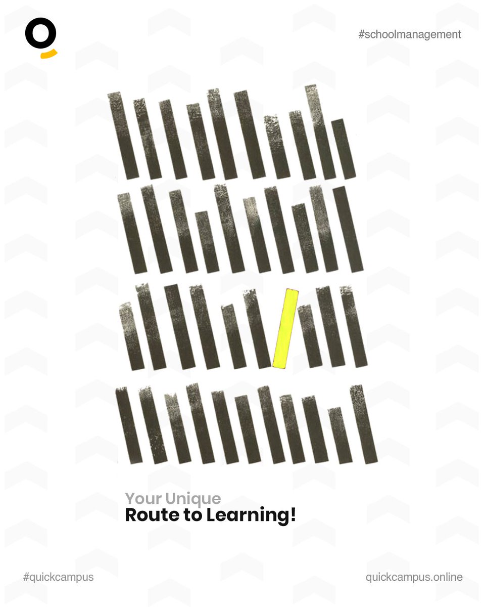 joinquickcampus's tweet image. Embrace a distinct path to knowledge acquisition, crafting your exceptional journey of learning and growth. 🌟📚

#UniqueLearning #edutech #SmartSolutions #BookWiz #QuickCampusAdvantage #QuickCampus #QuickCampusLearning #education #school #schoolmanagementsystem