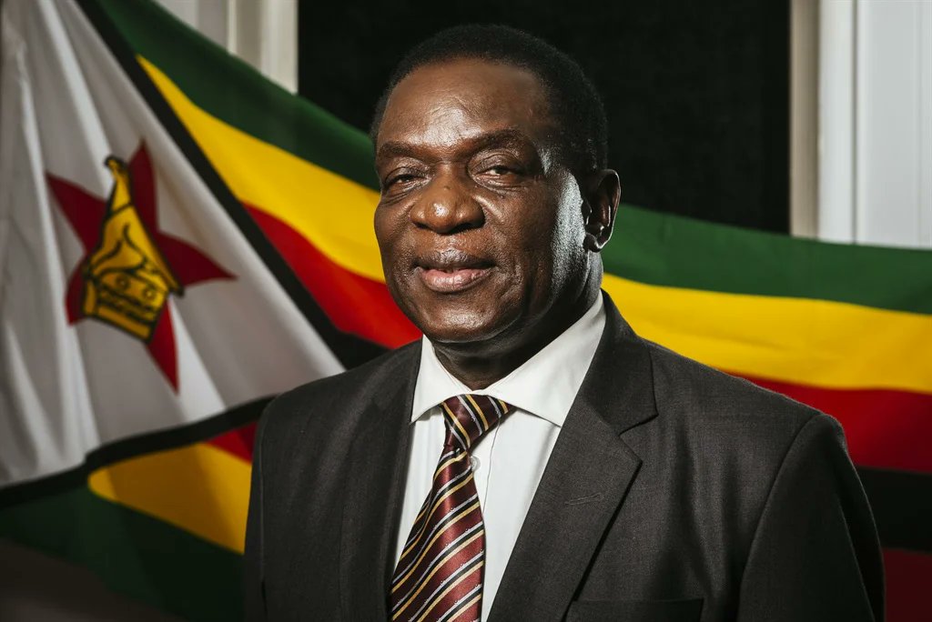 CROCODILE' MNANGAGWA RE- ELECTED ZIMBABWE PRESIDENT 

Zimbabwe's President Emmerson Mnangagwa has been elected to a second term with 52.6% of the vote, the electoral commission says.