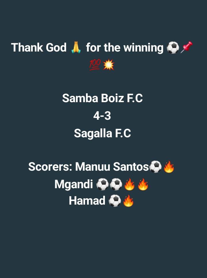 boiz_fc's tweet photo. Saturday Results https://t.co/QkC9OVFPSP