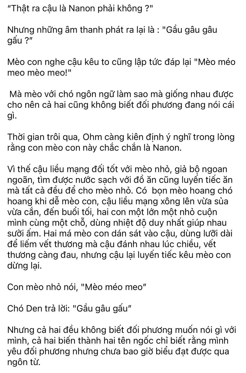 TranNgo53032947's tweet photo. Ngày xửa ngày xưa, vào một ngày đẹp trời nọ Ohm Pawat biến thành một con Golden 😂 https://t.co/xCbD1EAmwQ