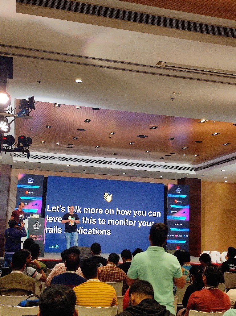 rubyconfindia's tweet image. We are simply loving the post talk Q&A’s!
#rubyconfIndia #Rubyfriends #rubydevelopers #rubyconfindia2023 #ruby #rails #RCI23