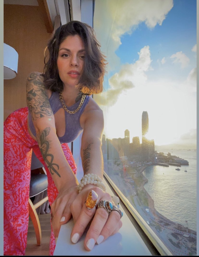 Lala_JayCee's tweet photo. Wishing this absolutely amazing soul the #happiestbirthdayπthank you for being the good that this world needs. I canβt wait to see what this next year has in store for you @KrewellaJahan youβre such a bad ass person. PS I still have your pants safe π«ΆπΌyou. #KREWLIFE #femaledj https://t.co/scuxatTMnc