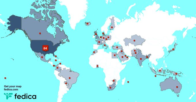 My followers are in USA(85%), UK.(3%)... Get your map too: https://t.co/Jj363QiNbm https://t.co/gLZw<a href="/tag/mvsales"class="tags"><span>#mvsales</span></a>