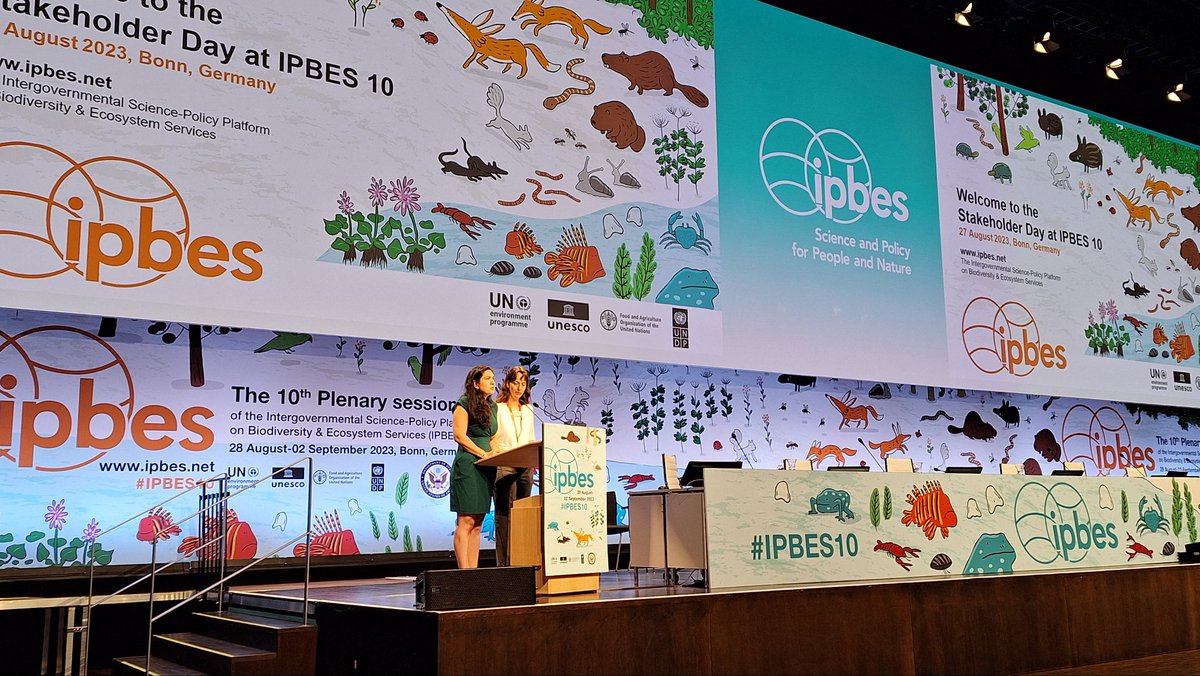 Stakeholder day here at #IPBES10