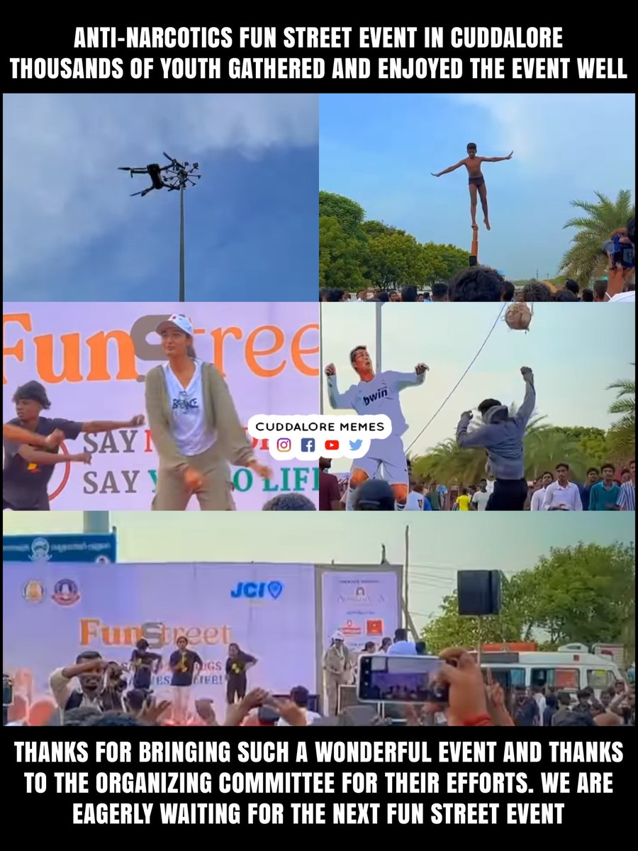 CuddaloreMemes's tweet photo. Thanks to committee of conduction #funstreet event #cuddalore https://t.co/oLG81DzVt5