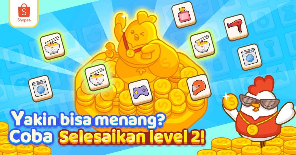 gilvitora's tweet photo. Yakin bisa menang? Yuk coba selesaikan Lv. 2 &amp; dapatkan hadiah koinnya tanpa diundi! #ShopeeCocoki  https://t.co/9Kgbd7GTIP https://t.co/ISZAgeeXC5