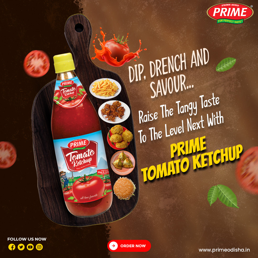 primeagroodisha's tweet photo. Dip, drizzle, or dollop, #Primetomatoketchup is the ultimate flavor companion to elevate your snacking.

Buy Now - https://t.co/wA7E5RhyYl

#gourmetcondiments #buysauce #tastetheprime #primemasala #primesauces #primefoodproducts #primeodisha #primefoods #primeagrofood https://t.co/XO7thticiA