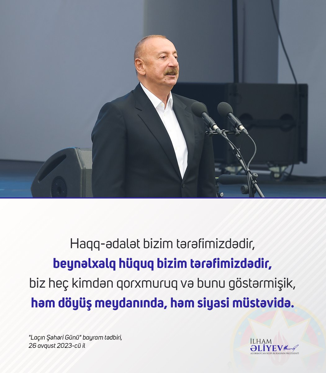 İlham Əliyev (@azpresident) on Twitter photo 