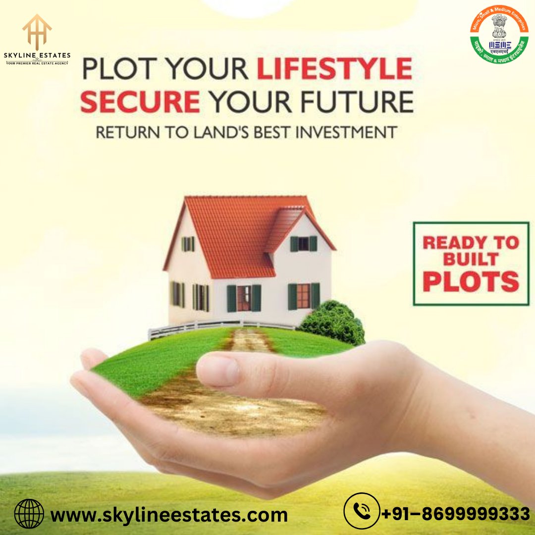 SkylineEstates's tweet image. A piece of land is more valuable than the set of gold here up to book your plot on primer location in kharar 
#luxuryplot #plotonsale #plotinkhara #affordableproperty #affordableplot