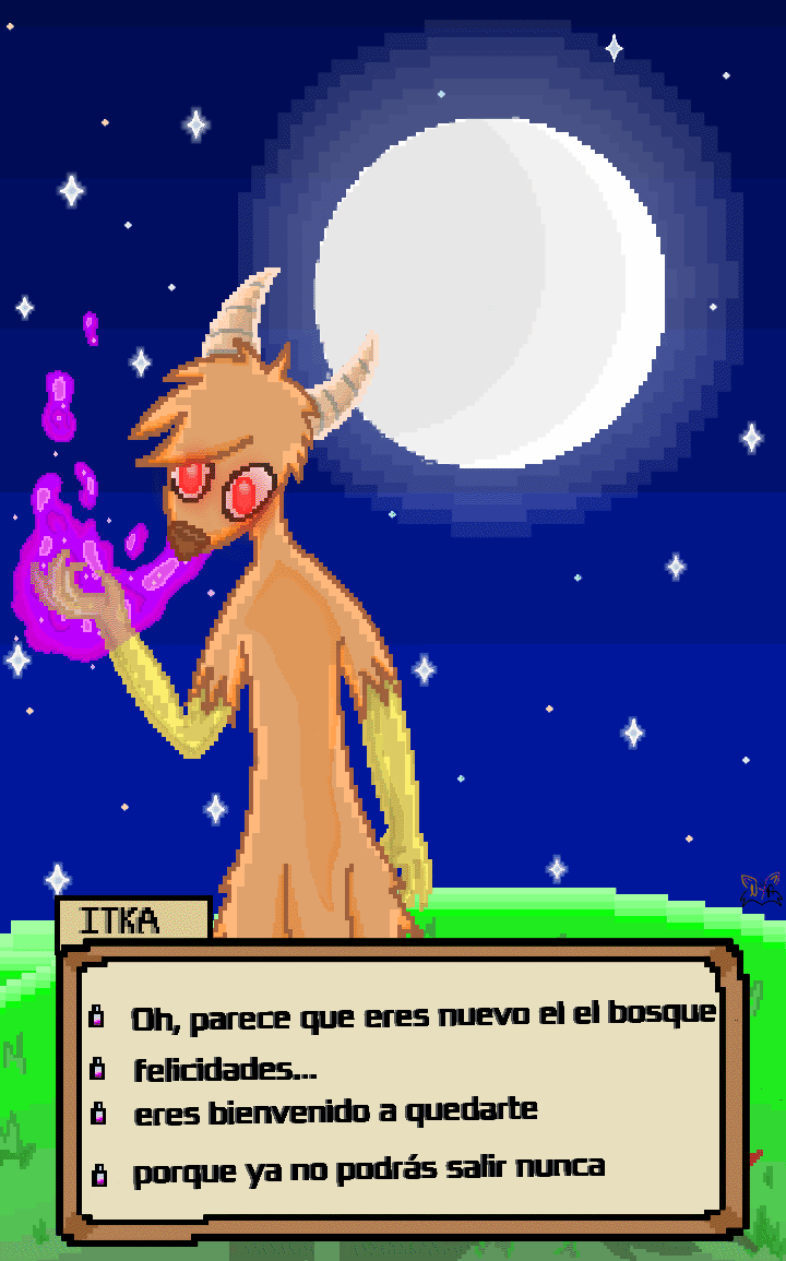 DAKUNInWn's tweet photo. This is the first time I draw in a pixel style, and I wanted to draw one of my favorite characters from a series of shorts...
I hope the drawing turns out well...
(=^nWn) Nya...
PD: character of @vickttor93
#vickttor93 #Itka #pixelart #Game #Magic #Forest #Draw #DaKuNi #Nya https://t.co/f3y0gO3tOe