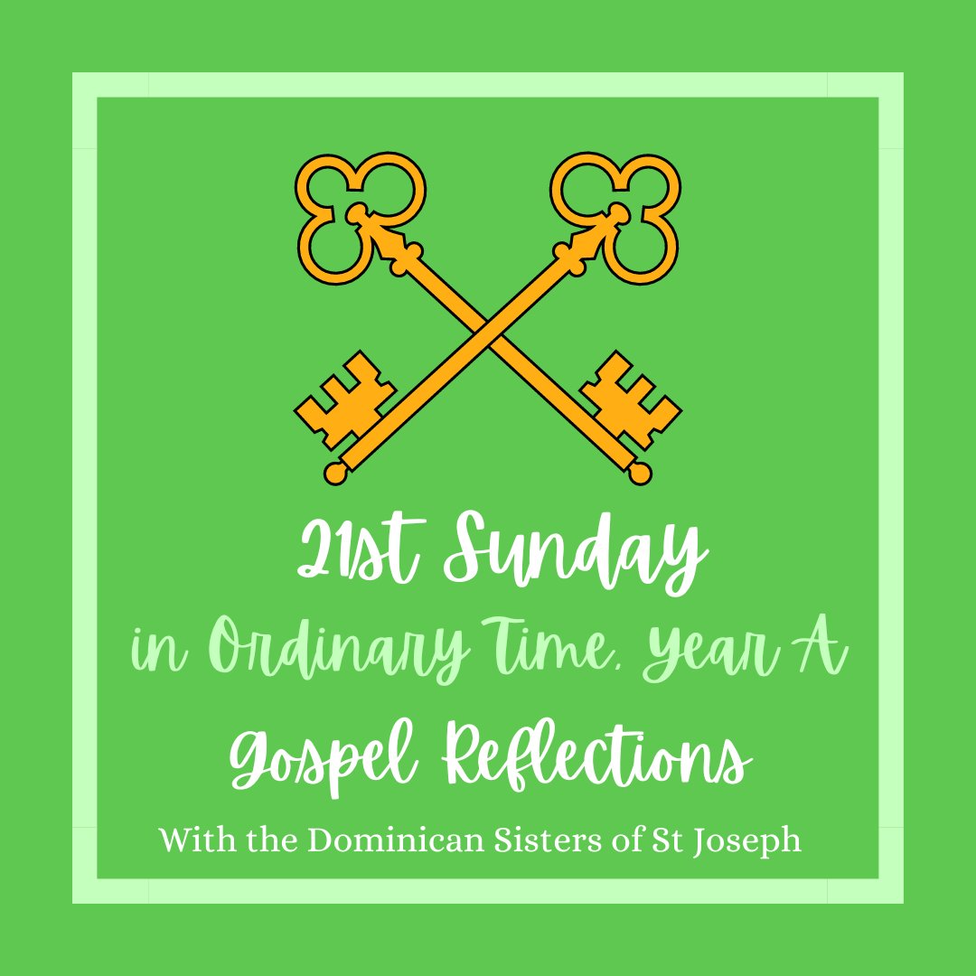 DomSrStJoseph's tweet image. Happy 21st #Sunday in #OrdinaryTime! Here are our #scripturereflections for today:
- #ChildrensLiturgy video: youtu.be/rDOUwcn-5m4?si…
- #SundayGospel Podcast: lightoftruth.uk/podcast/episod…
- Sr Veronica&apos;s Mass Scripture Reflection: youtu.be/bUPkYA1Nb1U?si…

#mass #sacraments #catholic