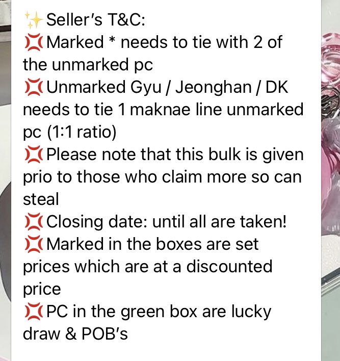 icedcupcakeGO's tweet photo. HELP RT 💘 PREVIEW ONLY💢 #svtlocalbulk34 🇲🇾 CLAIM TODAY AT 6PM ON TELEGRAM ONLY! ❌NO DM❌
MOSTLY MINGYU &amp; VERNON #pasarsvt #pasarseventeen @PasarSeventeen 

🧁Please read all the T&amp;Cs on PIC 4

Do join our telegram channel! Here is our channel l!nk: https://t.co/lypbzBc3tN https://t.co/2dRHUVKhPl