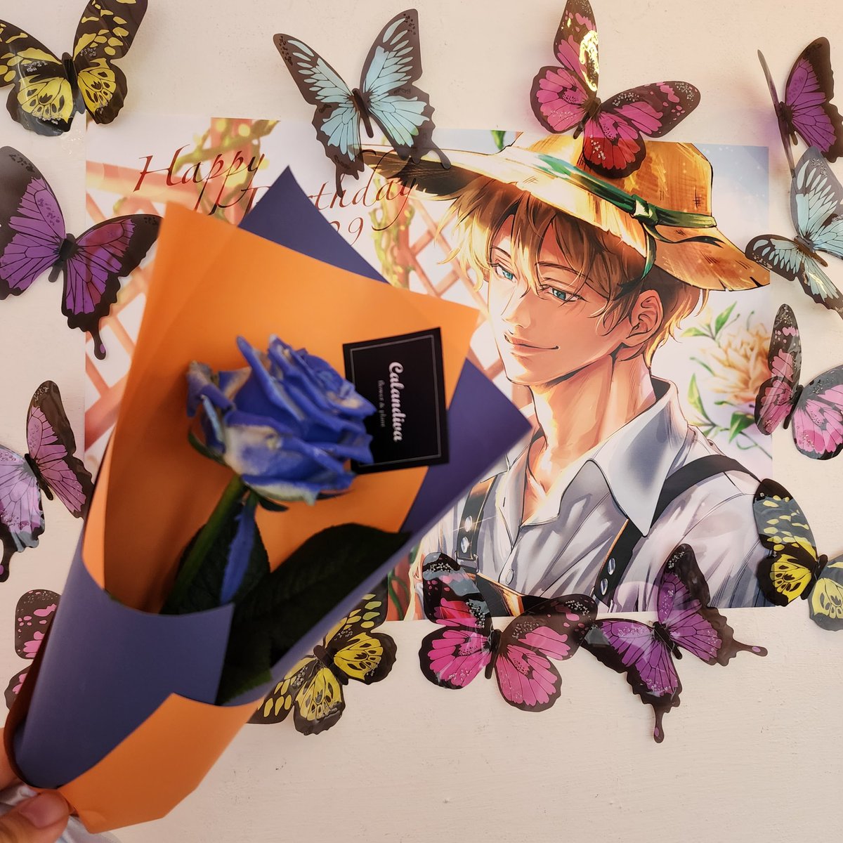 🥕카나타 생일카페(<a href="/2023_Kanata/">(종료)2023 카나타 생일 기념 전시회</a>)에서 꽃다발을 보내주셨습니다! 감사합니다!

💚산카이선배 감사합니다...
그리고, 미리 생일축하드려요...🎶