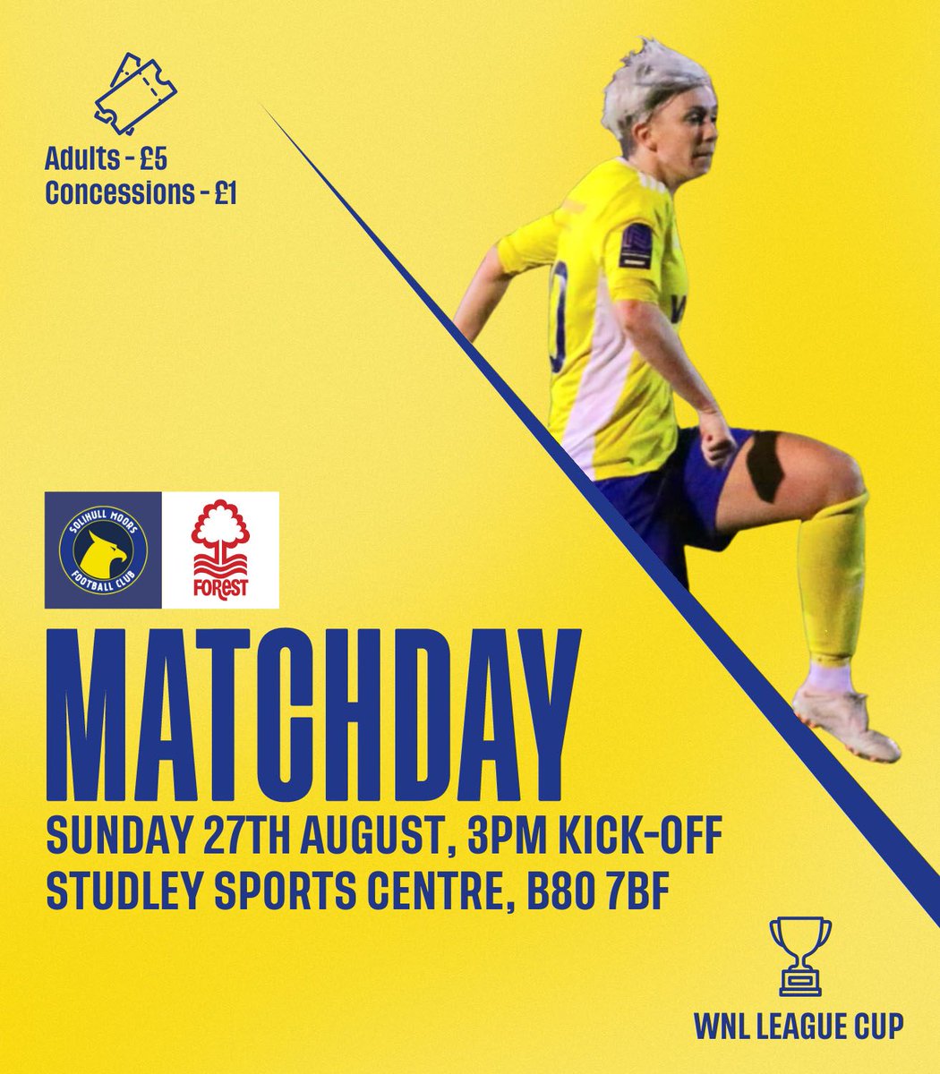 MATCHDAY | Today we take on @NFFCWomen in the #FAWNL League Cup. We're looking forward to welcoming as many of you as possible for our opening game of the season as we take on strong opposition from the league above!