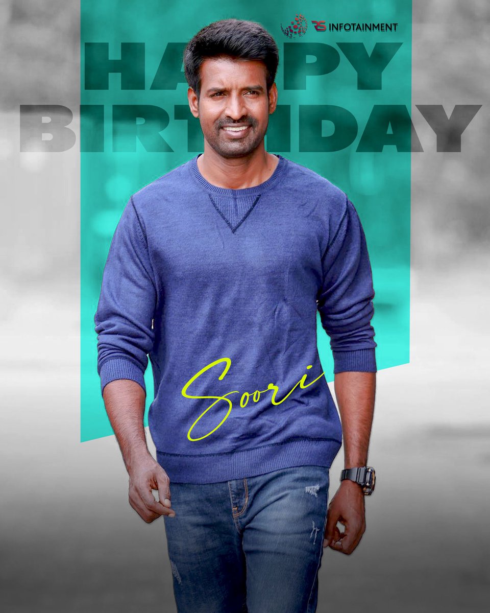 Wishing our hero @sooriofficial a very happy birthday! #Soori #HappyBirthdaySoori #HBDSoori