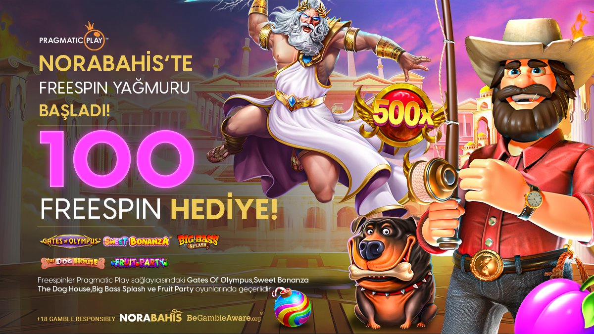 #NORABAHİS'TE  #FREESPİN YAĞMURU BAŞLADI.

Telegram Kanalımız <a href="/norabahisresmi/">NORA</a>
Instagram Hesabımız @norabahissosyal
Twitter Hesabımız <a href="/norabahisosyal/">Norabahis</a> ve @norabahisdestek

Yukarıda Belirtilen Sosyal Medya Hesaplarımızı Takip Et!

Katılım Formunu Eksiksiz Doldur!

RT + FAV Yap ve