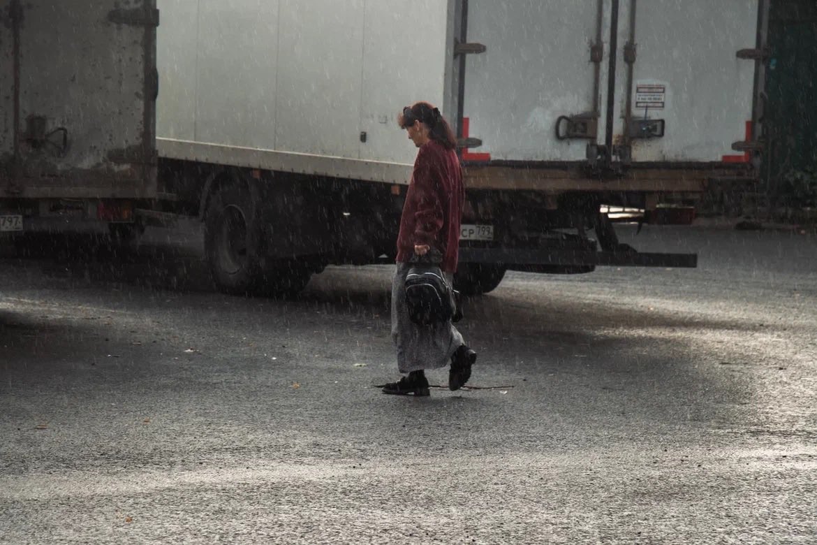 Дождь на вокзале