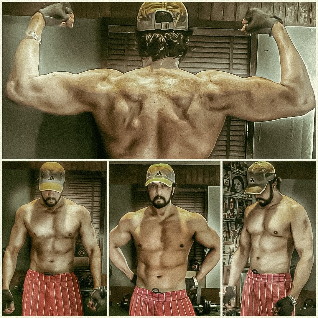 FilmyUniversal's tweet photo. Workout Is My New Happy Space. A Routine That Has Kept Me Calmer And Focused.

Another Month Or So Before The Climax Fight Sequence Of #K46...
Loads To Achieve At My Workout Station .💪☺️

@KicchaSudeep #KicchaSudeep
#Kiccha46 #Kichcha46 https://t.co/7gir2RTPgZ