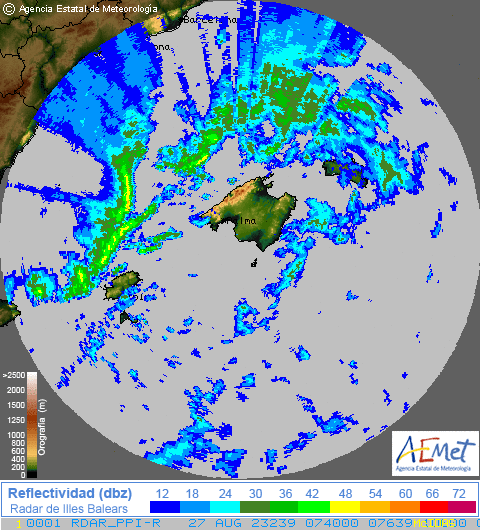 TempsIB3's tweet photo. Les tempestes s'acosten pel ponent d'Eivissa. En els pròxims minuts podrien tocar terra!⛈️ https://t.co/j2LOjMlQtB