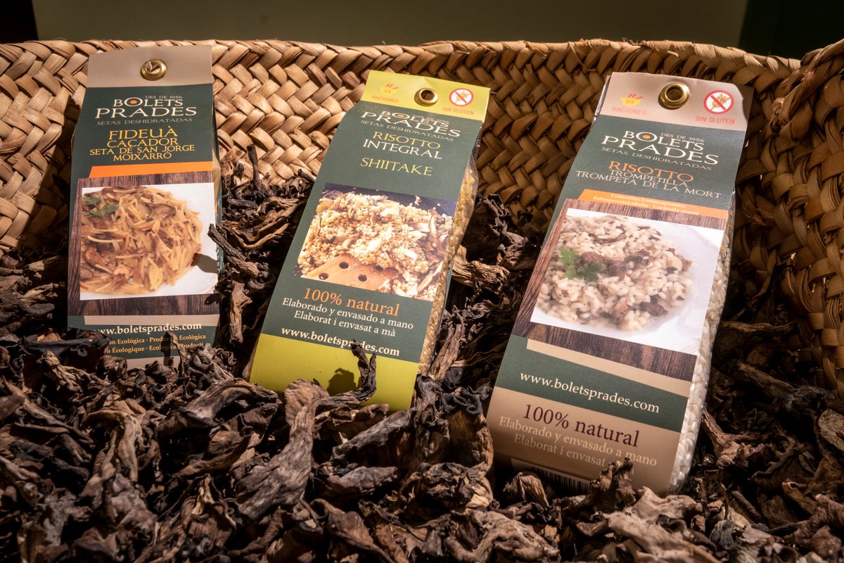 ¿Hace una de setas? Solo tienes que saber donde encontrarlas.

🍄 𝘽𝙤𝙡𝙚𝙩𝙨 𝙋𝙧𝙖𝙙𝙚𝙨 te lleva a casa el sabor a #PuntoPirineos. Su colección de setas deshidratadas o preparados de rissoto o fideua

👇👇👇👇
boletsprades.com
o llama al 699 462 143