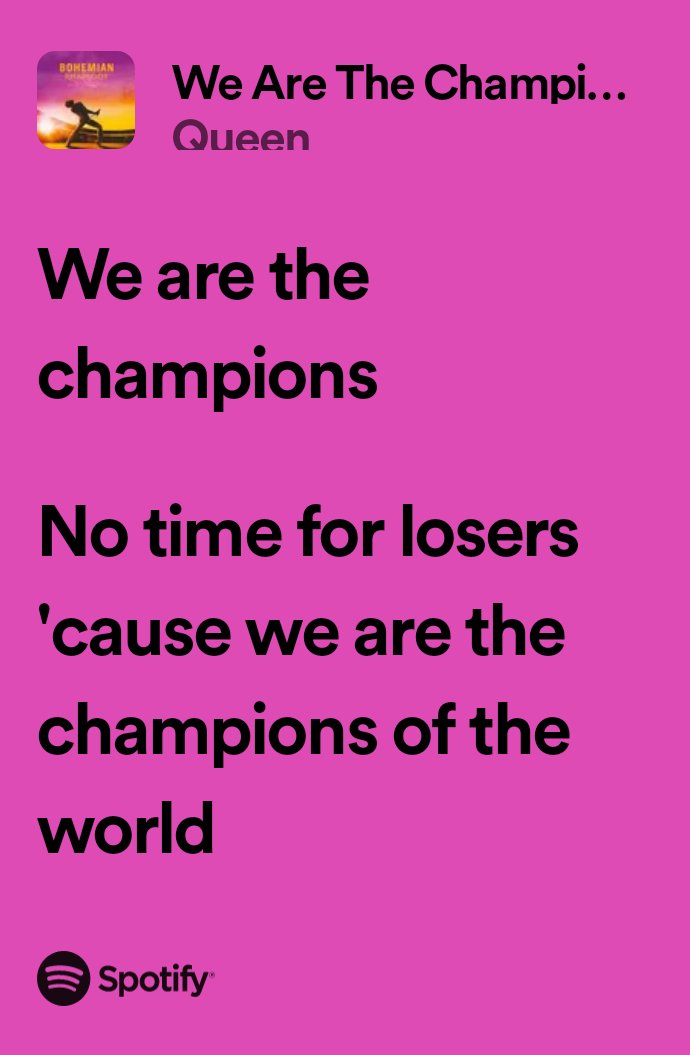 Yes we are. All of us are!
open.spotify.com/track/5SWhZ7Xn…