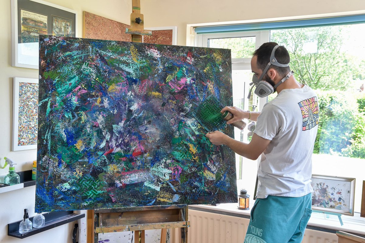 and painting when they got home and also inspiring our artists during their visits too.

All artist studies are free to visit, check the website for opening times.

#worcestershireopenstudios