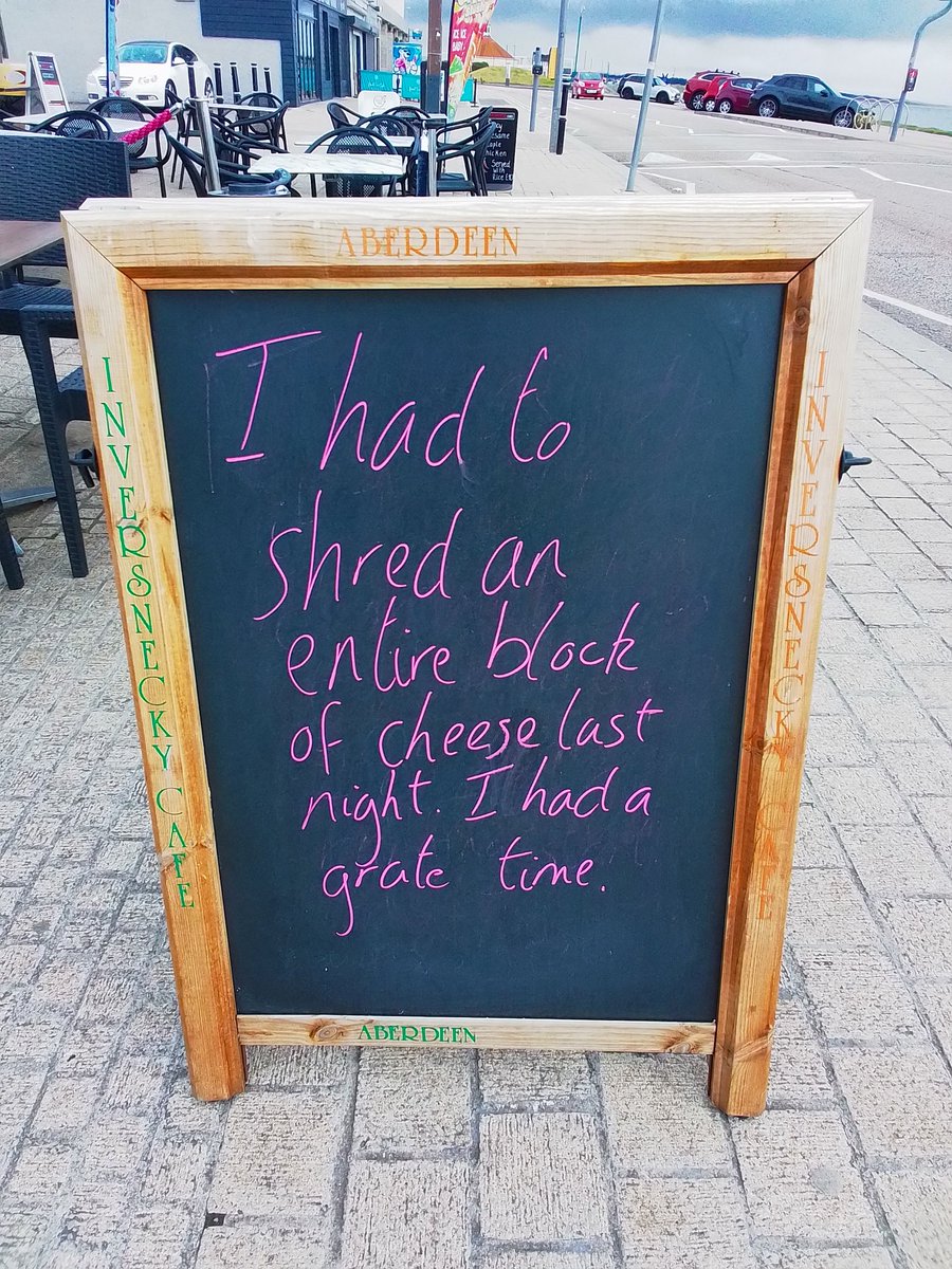 Mr_Inversnecky's tweet photo. Livin' my best life! #Inversnecky #Aberdeen #AberdeenBeach #KitchenPuns https://t.co/2sWkhDiUMJ