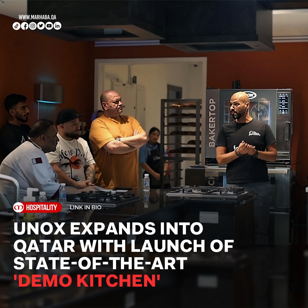 MarhabaGuideQatar (@marhabaqatar) on Twitter photo .<a href="/UnoxOvens/">Unox Ovens</a> proudly expands into Qatar with a cutting-edge demo kitchen in collaboration with <a href="/CookingQatar/">The Cooking Academy</a>. This dedicated space offers chefs in the region an exceptional platform for cooking demonstrations & testing UNOX ovens.
▶ tinyurl.com/nb3tzd9e
#UNOX #UNOXMena .<a href="/UnoxOvens/">Unox Ovens</a> proudly expands into Qatar with a cutting-edge demo kitchen in collaboration with <a href="/CookingQatar/">The Cooking Academy</a>. This dedicated space offers chefs in the region an exceptional platform for cooking demonstrations & testing UNOX ovens.
▶ tinyurl.com/nb3tzd9e
#UNOX #UNOXMena
