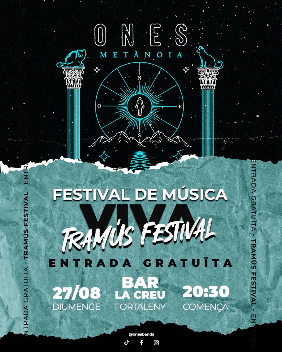 musicaNvalencia's tweet photo. [Agenda #músicaenvalencià]
Hui diumenge 27 d’agost:
· @el_Diluvi a @saguntaescena - Sagunt
· @socesther a Orba
· @onesbanda a Fortaleny

+Info +agenda +concerts a: https://t.co/euT23uqTdr https://t.co/lAK9RtqX1Q