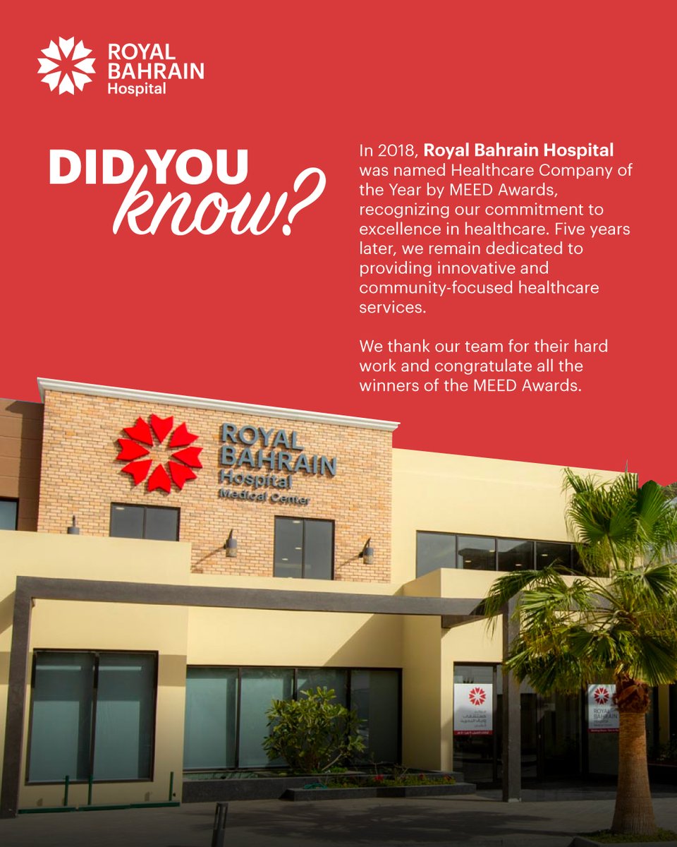 RBHospital's tweet photo. Did you know?🏥❤️
#about_rbh #fact #Bahrain #award https://t.co/vIpVSt2xuL