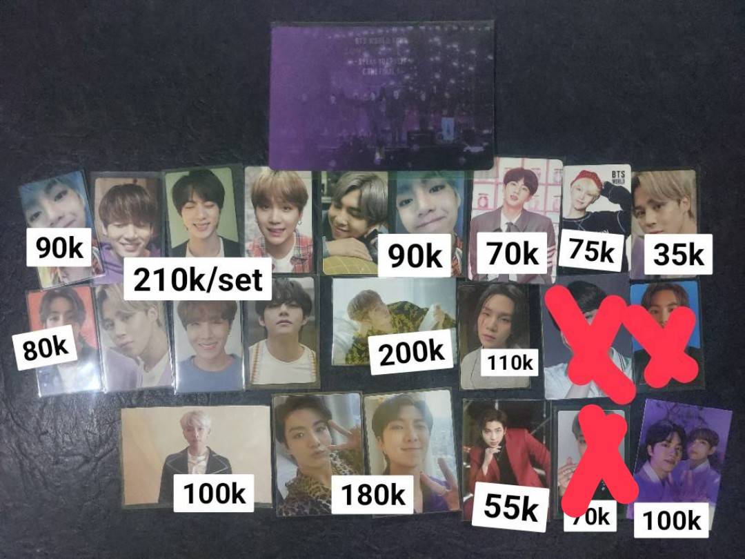 ishowyouz's tweet photo. Help rt ya❤️
Wts all about bts
🏡 rd Karawang, ina
Price excl. pack &amp; admin gratong xtra 8%🍊
Not for sensitive buyer🥰
HD PREFER TAKE BUNDLE/BANYAK NON HD🙏

want to sell pc photocard ld lucky draw ina bts bangtan mpc mini d-day face astronaut proof collector fm 3 limven swz br https://t.co/TzNmvviGxO