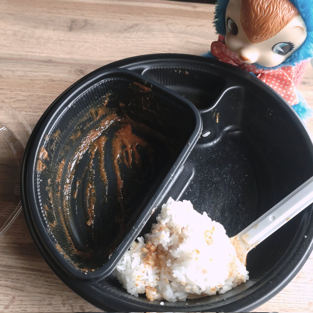 miesu10's tweet photo. #CoCo壱カレー１５辛  🍛🥄辛いけど１０辛いける人なら多分大丈夫。具材の味も楽しめるよ。カレーは18禁カレーシリーズが最強に辛いなぁ #激辛カレー  #激辛グルメ  #旨辛カレー  #ぬいぐるみ写真部 https://t.co/m1r4AIBcWJ