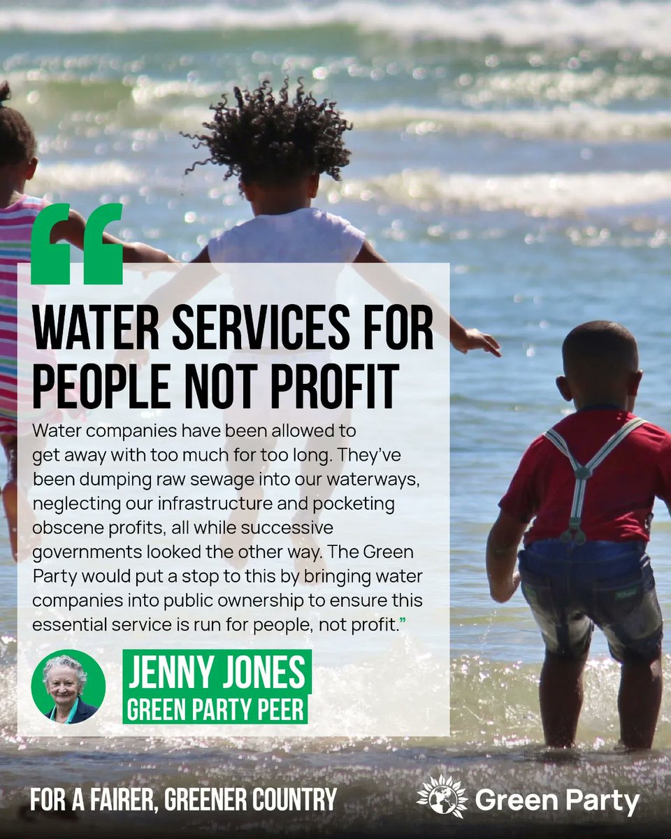 💧 <a href="/GreenJennyJones/">Jenny Jones</a> on the need for water companies to be in public hands, not run for private profit 👇