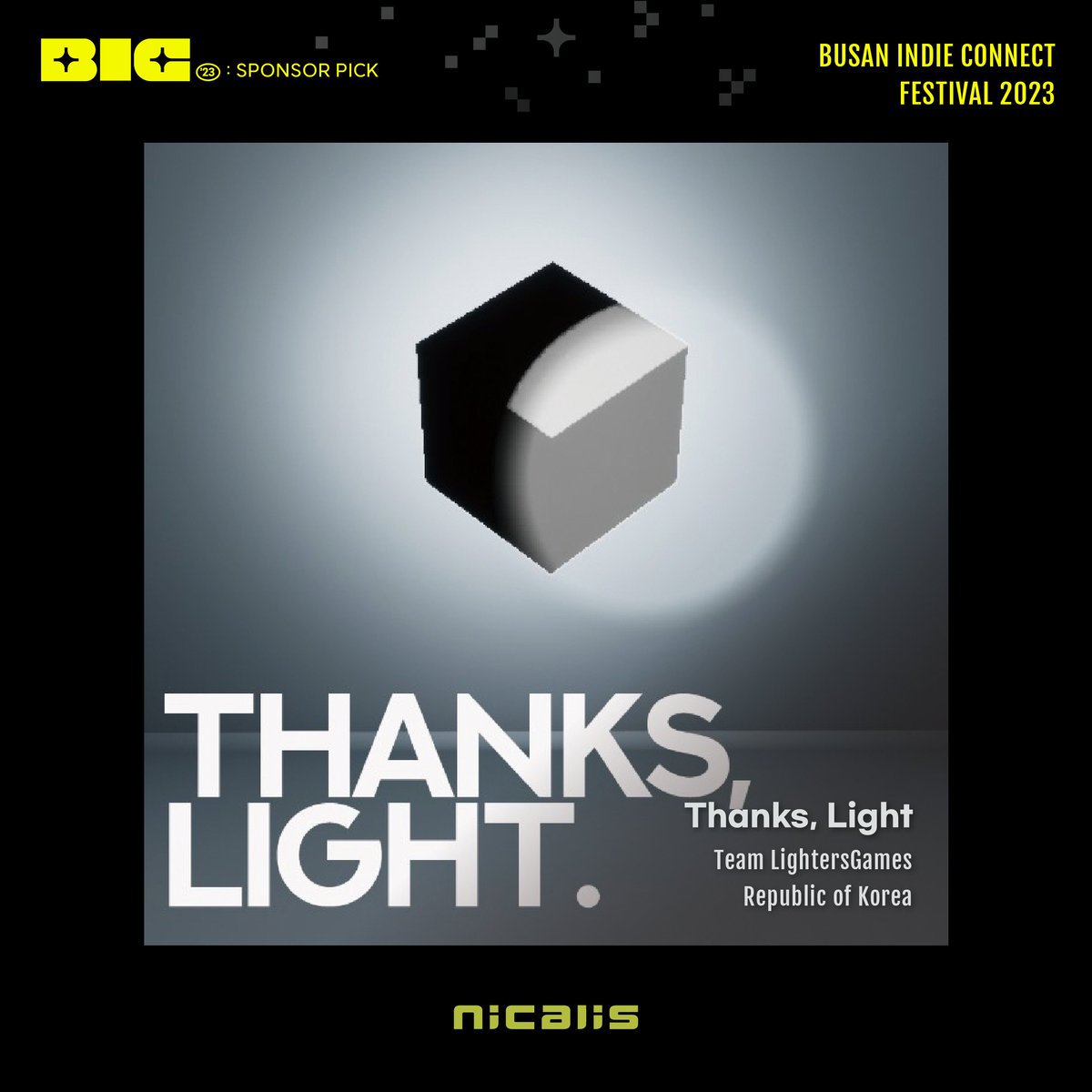 BIC_Festival's tweet photo. 【#BIC_Notice】 𝗕𝗜𝗖 𝟮𝟬𝟮𝟯 𝗦𝗽𝗲𝗰𝗶𝗮𝗹 𝗔𝘄𝗮𝗿𝗱𝘀 ⑴

BIC Festival 2023 스페셜 어워드 스폰서픽 전시작을 공개합니다!✨
BIC 온라인 페스티벌에서 스폰서픽을 플레이해 보세요.🎮 https://t.co/u8XcJVsw6V