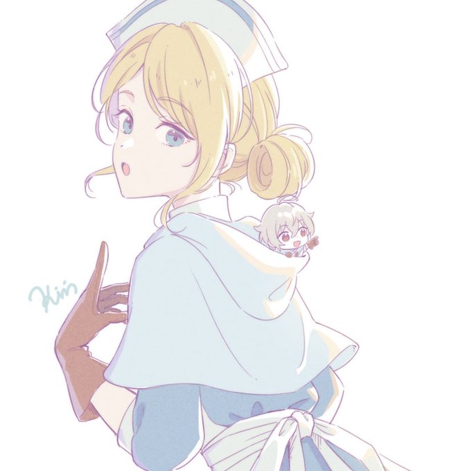 「2girls nurse」 illustration images(Latest)